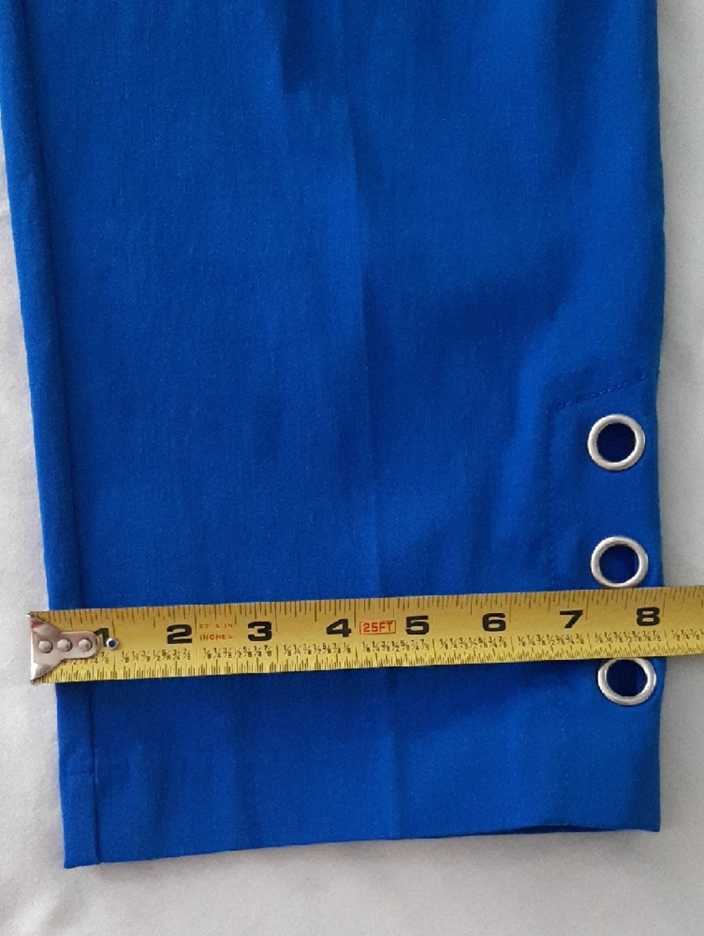 Capri Zac & Rachel Size 10 Royal Sapphire Blue Activewear Beach Or Casual - Picture 8 of 9